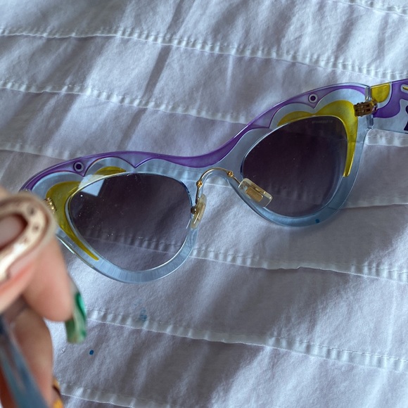 MIU MIU CAT EYE SUNGLASSES - Picture 7 of 8